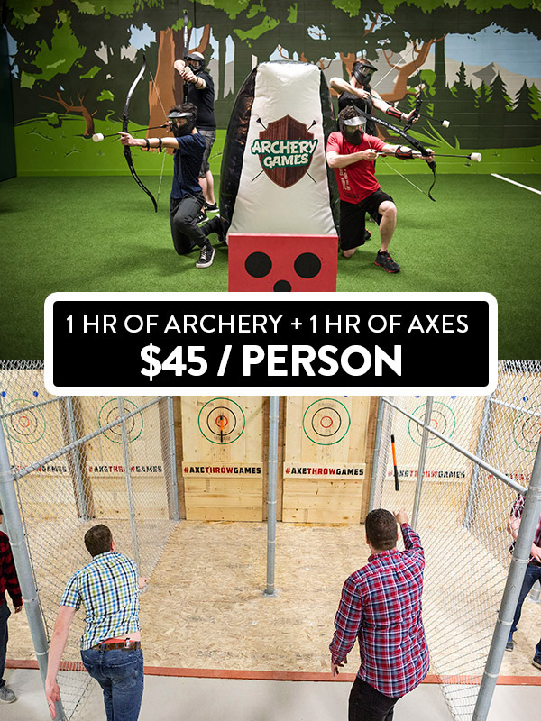 Archery Games Calgary Indoor Combat Archery Arena