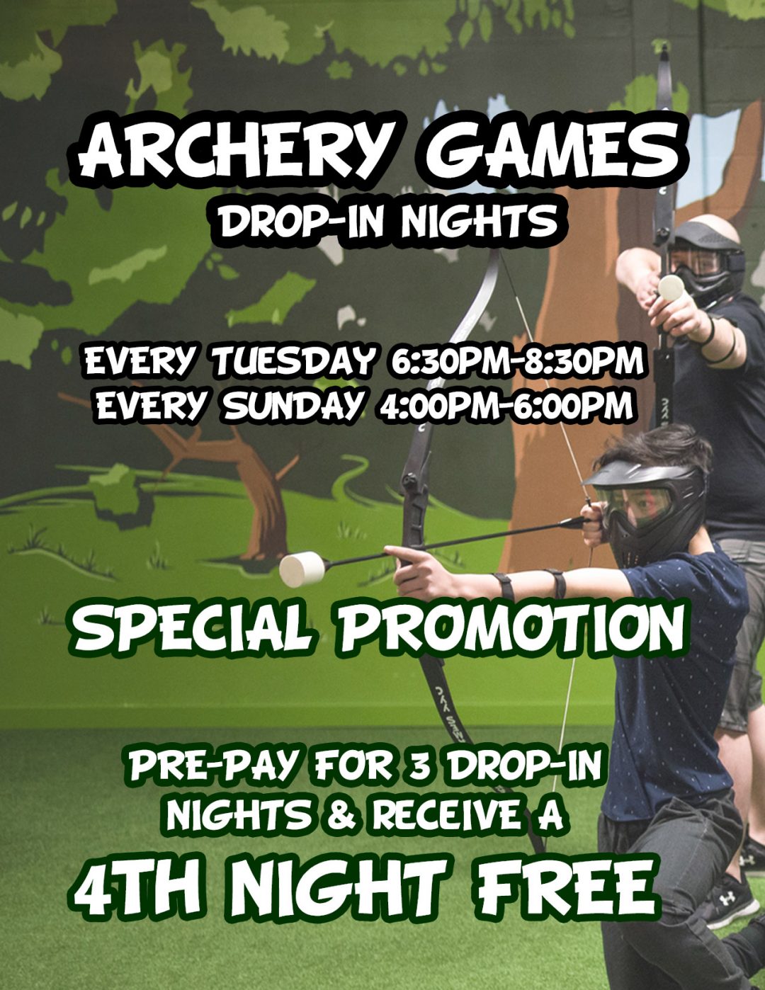 Archery Games Calgary Indoor Combat Archery Arena